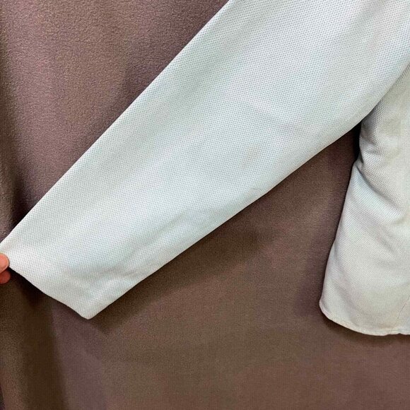 RQT Light Blue Polyester Womens Jacket Size M‎ buttons with collar - Picture 9 of 10